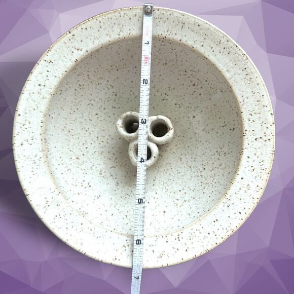 RECKERS Signed Clay 7" Diameter Bowl-Robert Reckers SALT CREEK POTTERY - Picture 6 of 11